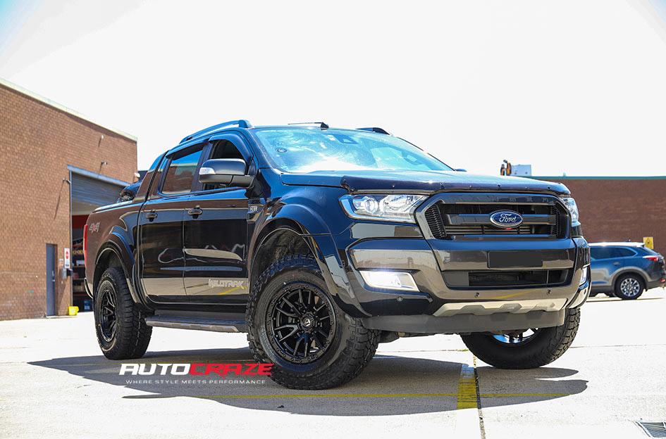 FORD RANGER REBEL MATTE BLACK